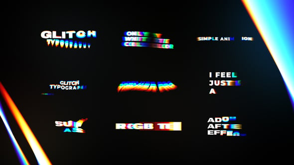 Text Animations | RGB Text Presets（388915）-技能树